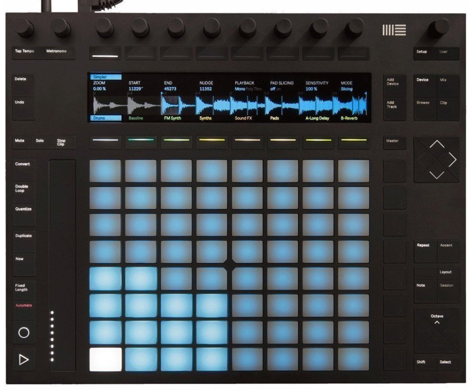 Physical sequencer sampler