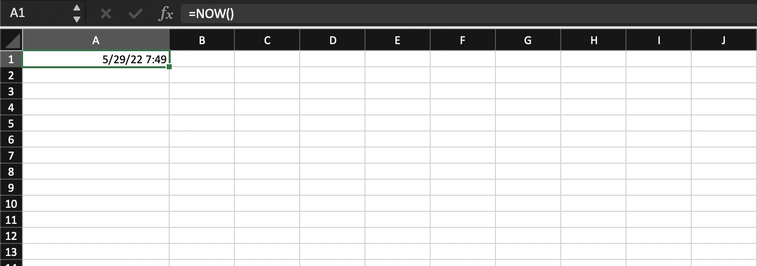 A1 is just a temporal formula, for testing.