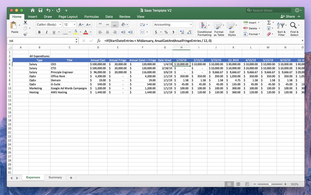 Excel 2016