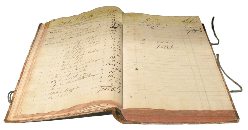 1700’s German ledger